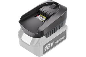 KUNLUN Adaptador Convertidor 18V para Bosch PBA Sistema Herramientas Inalámbricas Compatible con BL1850 Makita Batería Reemplazo