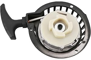 Dokili schwar Einfach ziehen Kickstarter Zubehör Aluminium Seilzugstarter Montage für 2 Takt 47cc 49cc Pocket Motorrad Dirt Motorrad schwar