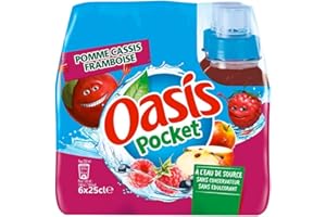 OASIS PACK Oasis Pocket Pomme Cassis Framboise 25cl (pack de 24)