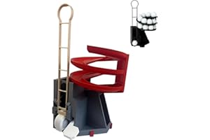 LEXTEX Lanceur De Balles De Golf Range Reload Pro, Distributeur De Balles De Golf avec Pédale, Machine à Tee Automatique pour L'entraînement en Intérieur Et en Extérieur, Grande Capacité De 25 Balles