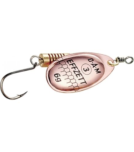 Effzett Spinner Con Amo Singolo - Regenbogenforelle 3g - Esche Da Pesca Per Trota E Spigola