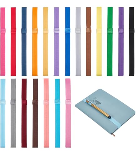 20 Pcs Bande Élastique Pour Cahier Bandes Flexibles Cassette