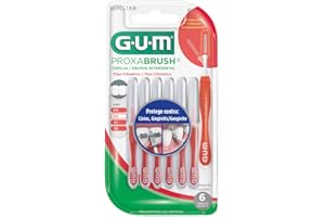 Gum trav-ler 4 brossettes interdentaires 0.8mm