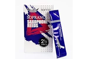 ROFFEE Sax Schilf,soprano sax saxophone reeds strength 2.5,10 pcs/box,individual packing