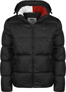 tommy jeans black iris essential down jacket