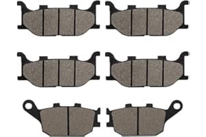 Cnornus Pastillas de Freno Delanteras y Traseras para YAMAHA FZ6 Fazer 600 2004-2007 FZ6 Fazer 2006-2007 XJ6-F Diversion 600 2013 XJ6-SP Diversion 600 2013