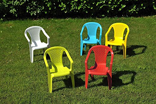 Preisvergleich Produktbild Kinder Gartenstuhl / Stapelstuhl Altea Kunststoff orange