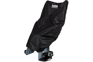 Bobike Raincover Maxi Parapioggia per Sedie Unisex-Baby, Nero, Taglia Unica