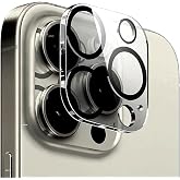 iPhone 15 Pro-15 Pro Max Uyumlu 3D Kamera Camı Lens Koruyucu Glass Şeffaf Night DELUX version-AL3403