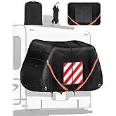 SUPAREE Waterproof Bicycle Cover for Bicycle Transport Outdoor Cover 3 Bikes 420D Oxford Resistant for Motorhome Car Travel