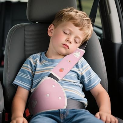 HighnessHwoo Housse De Ceinture De Sécurité Extra Longue Pour Adultes, Enfants, Femmes Et Hommes, Coussin De Sangle De Ceinture De Sécurité De Voiture