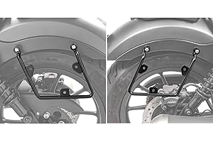 CRAFTRIDE Satteltaschenhalter Set kompatibel mit Honda Rebel 500 17-25 Abstandshalter (Paar)