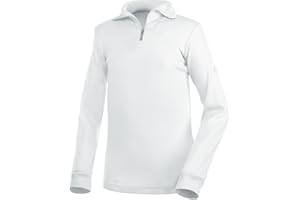 BRANDSSELLER Medico Koszulka narciarska, 100% bawełna, długi rękaw, golf, zamek błyskawiczny