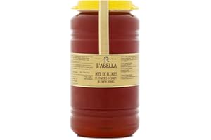 L'ABELLAMEL L’Abella Mel – Miel de flores 3kg – Miel natural recolectada en España