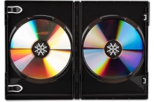 eMachines EMACHINE ICA-DVD-2130 - Custodia Doppia per DVD/CD BOX Nero