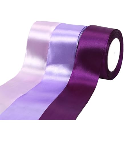 Satijnen lint wit 25 mm, 22 meter wit decoratief cadeaulint, breed lint, stoffen lint voor bruiloft, doop en verjaardagsgeschenken