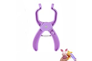 AMBEERT Purple Safety Eye Tool, Crochet Accessories, Perfect for Stuffed Toys, Safety Eye Pliers, Crochet Eyes, Safety Eyes for Crochet Toys, Crochet Accessories