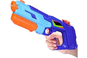 KEARLGMBH Water Pistol for Kids, 750ML Powerful Water Guns 8M Long Range Super High Capacity Water Blaster Squirt Gun Outdoor Games Garden Beach Summer Party Swimming Pool Game for Children