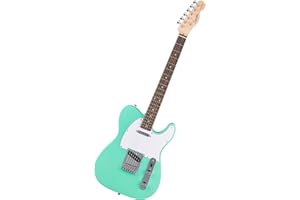 Fender Squier Debut Series Telecaster Chitarra Elettrica, Chitarra per Principianti, con garanzia di 2 anni, Seafoam Green