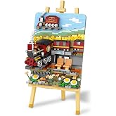 LOZ Creative Serisi Tren Tablosu 758 Par&ccedil;a Oyuncak Yapım Seti FFLZ-1296