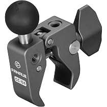 FANAUE Doppelhülsen-Arm Für RAM Mount – 3,7 Zoll Aluminium, Passt Auf 1-Zoll-Kugeladapter