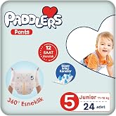 Paddlers K&uuml;lot Bebek Bezi 5 Numara Junior 24 Adet (11-18 Kg) Eko Paket