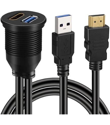 XLR Adapter USB A Auf USB B | Cliff CP30115 | Einbauadapter | 1 Stück | Für Audio- & Studio-Equipment