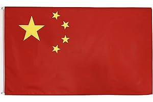 FlagScout - China Flagge | 90 x 150 cm | Flaggen mit top Qualität, hochwertiger Verarbeitung und kräftigen Farben