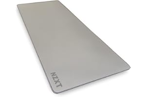 NZXT Podkładka pod mysz MXL900 - MM-XXLSP-GR - 900 mm x 350 mm - powłoka odporna na plamy - powierzchnia o niskiej elastyczności - miękka i gładka powierzchnia - antypoślizgowa gumowa podstawa - szara