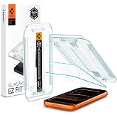 Spigen iPhone 17 Pro Max / 16 Pro Max ile Uyumlu Kolay Kurulum Cam Ekran Koruyucu GLAS.tR EZ Fit HD (2 Adet) Şeffaf - AGL0790