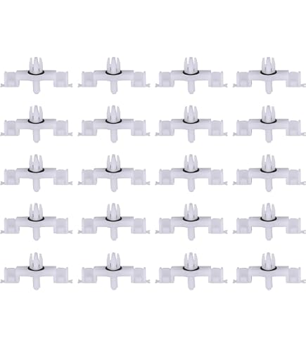 10 Stück YOU.S Seitenleiste Clips – Für Mercedes C-Klasse (W202), S-Klasse (W220), Originalersatz