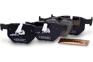 ‎ATEC GERMANY ATEC Germany Bremsbelagsatz Hinterachse, Bremsbeläge Bremsklötze hinten, 4 Stück, Kompatibel mit BMW 5er (E60), 5 Touring (E61), 6 (E63), 6 Cabrio (E64)