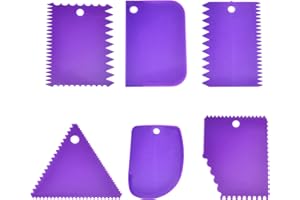 FITN BEAU 6Pcs Clay Scraper Sculptures,Clay Scraper,Pottery Sculpting Tool Set,Clay Sculpting Scraper Craft Kit,Ceramic Clay Modeling Tool Set,Pottery Kit