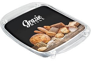 WIRKSAMWERBEN Panetteria, Vassoio per monete, Vassoio per il pagamento contante, Vassoio portamonete completamente assemblato, acrilico, Fornaia, antiscivolo, Nero