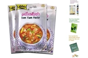 BITES OF ASIA Marca Lobo Thai Tom Yum Incolla 01:06 Ounce (confezione da 3) Thai Spice