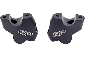 GP Kompozit Handlebar Riser 26mm Black Compatible For KTM 250 Adventure / 390 Adventure 2020-2023