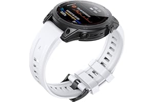 ANBEST Silikon kompatybilny z Fenix 7X/Fenix 6X/Fenix 5X, 26 mm, sportowe, szybkie dopasowanie, zamiennik do Fenix 5X Plus/6X Pro/Fenix 3/3HR