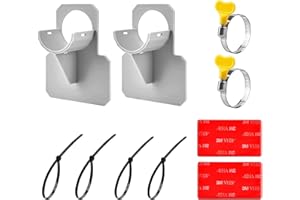 JLTXKST 2 PCS Support de Tuyau de Piscine,Accessoires de tuyau de piscine, Empêche Le Tuyau de Tomber,Fixation de Tuyau de Piscine,Support pour Tuyau Deau de Piscine, pour tuyaux piscine de dans les 38 mm