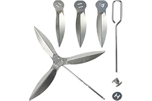 YWNYT Lot de 2 Systèmes de Nettoyage One Touch de 47 cm, 18-1/2-Inch Kit de Nettoyage One Touch Compatibles avec Les Pièces de Barbecue Weber 7443 90992 3618 307443 307408 90719