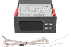 Geieold 220 V / 30A Digitaler Temperatur Regler Rc-114M Thermostat Relais Ausgang -30~300 Grad mit Ntc Sensor