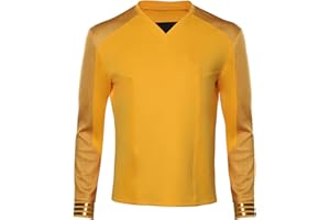 Zhinina Strange New Worlds Cosplay Uniform Costume Jacket Suit Halloween Outfit Coat Badge Tshirt Top with Pin