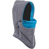Passamontagna invernale in pile termico maschera da sci maschera integrale collo caldo cappuccio copertura per il freddo spor