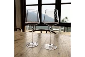 FACULX Weingläser aus Kunststoff, praktisch unzerbrechlich, ultraklar, wiederverwendbar, ideal für Whirlpools, Pools, Camping und Picknicks, transparent, 2 Stück