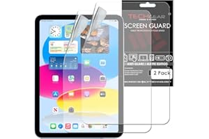 TECHGEAR [2 sztuki matowych ochraniaczy ekranu do ipada 11 (A16 2025), iPada 10 (2022), matowa, ochronna na ekran antyrefleksyjny, matowa ochrona ekranu, kompatybilna z iPadem 10 / 11 generacji