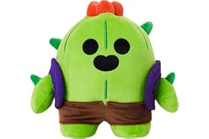 BOSSETY Coleccionables de 9.8 Pulgadas de Alto | Muñeca de Peluche | Peluche Spike The Gift for Video Gamer Juguete de Peluche con Licencia (D)