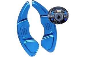 ‎ONTTO ontto Auto Lenkrad Schaltwippen Verlängerung Schaltpaddel Passt für VW Golf 7 Polo GTI R Rline MK7 MK7.5 Scirocco 2015-2019 Metall Shift Paddle Shifter Erweiterung Innendekoration-Blau