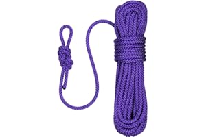 PARAGON MAGNETS Paragon Rope with Loop. 8mm Diameter Heavy Duty Marine Grade Floating Rope. Water and UV Resistant. Flexible, Tough and Lightweight. Magnet Fishing, Sailing, Expedition, Outdoor