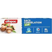 LALAGO 60 Sacs Congélation Réutilisables 3 Tailles - Sacs Alimentaires Étanches Zippés Sans BPA