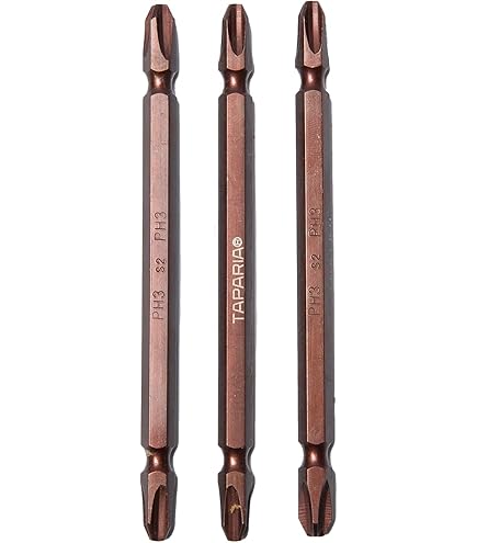 Taparia Make, 65mm Double Side Bits of 1/4