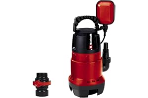 Einhell Schmutzwasserpumpe GC-DP 7835 (780W, Ø35 mm Fremdkörper, 15.700 L/h Förderleistung, Schwimmerschalter, Tragegriff, Kabelaufwicklung)